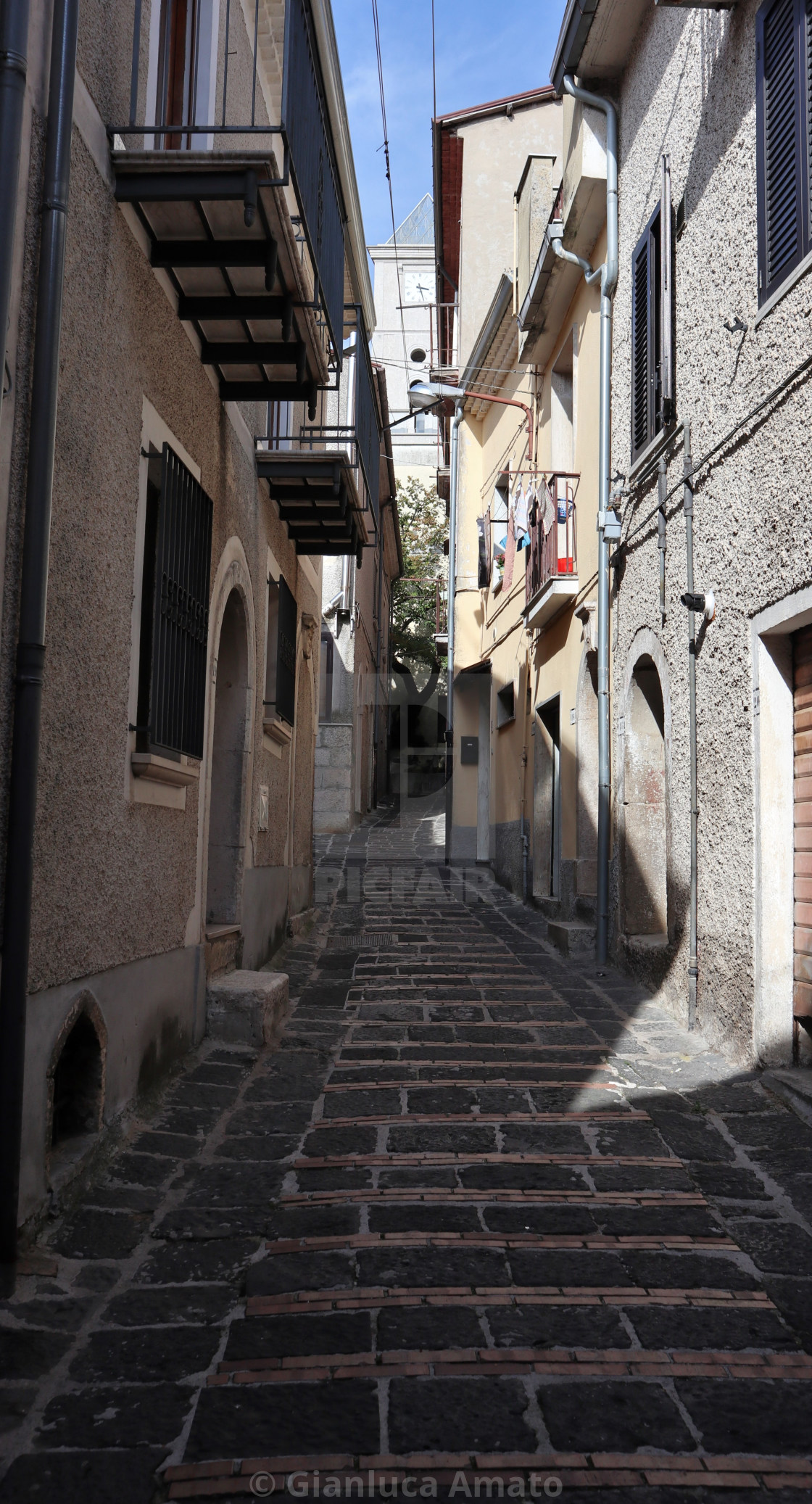 "Bagnoli Irpino - Vicolo del borgo" stock image