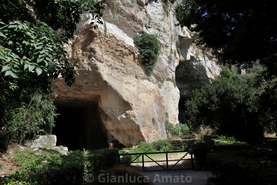 "Siracusa - Grotte dei Cordari" stock image