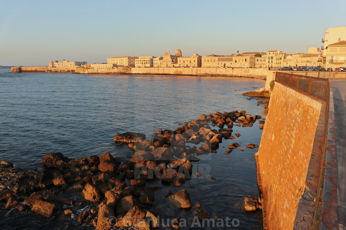 "Siracusa - Scorcio del Teatro comunale" stock image