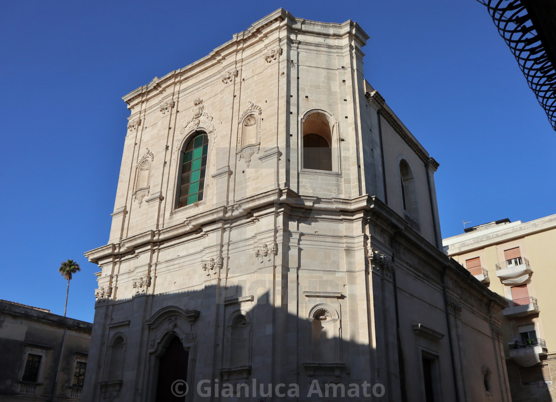 "Siracusa - Chiesa di San Giuseppe" stock image