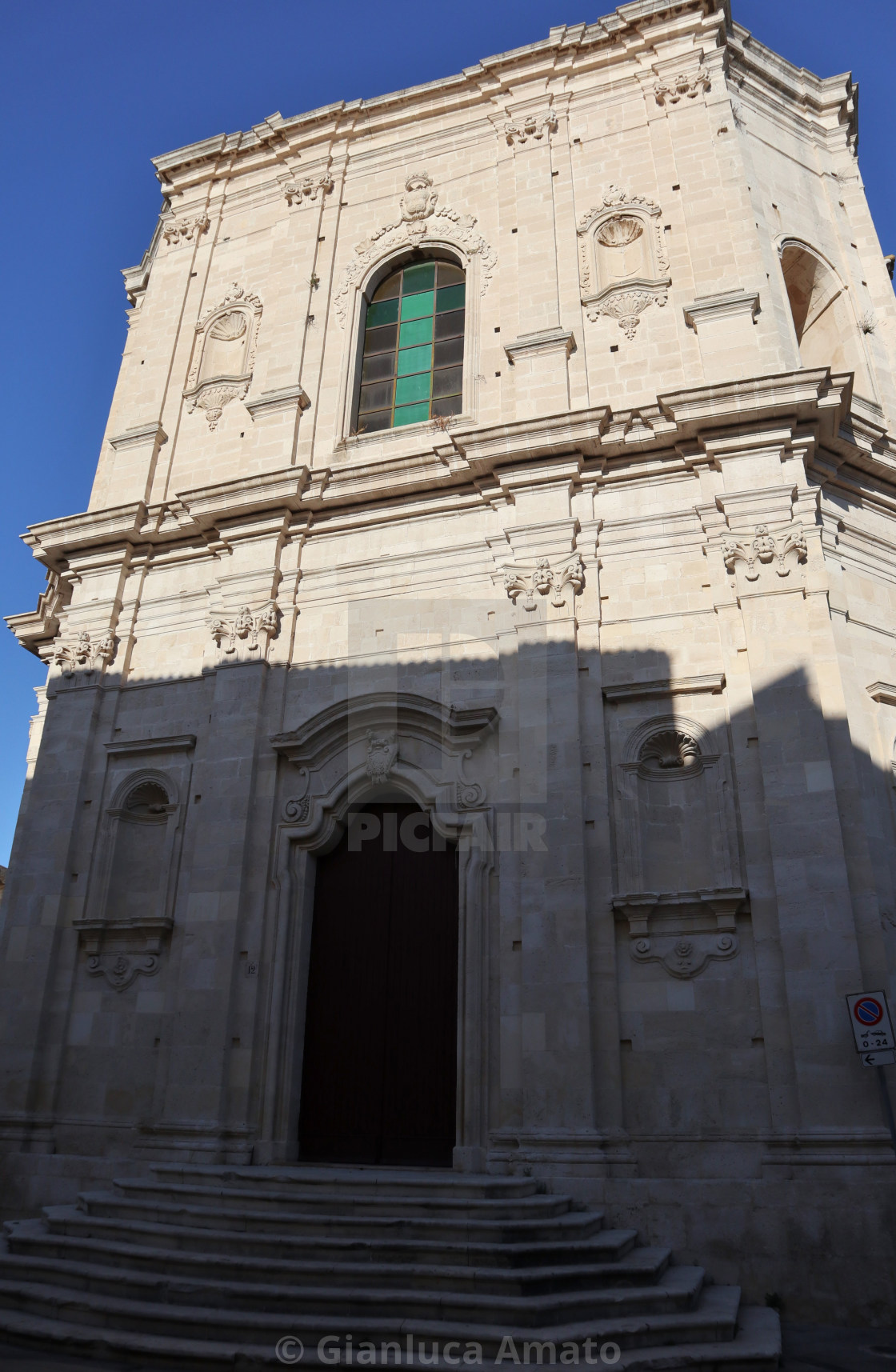 "Siracusa - Facciata della Chiesa di San Giuseppe" stock image