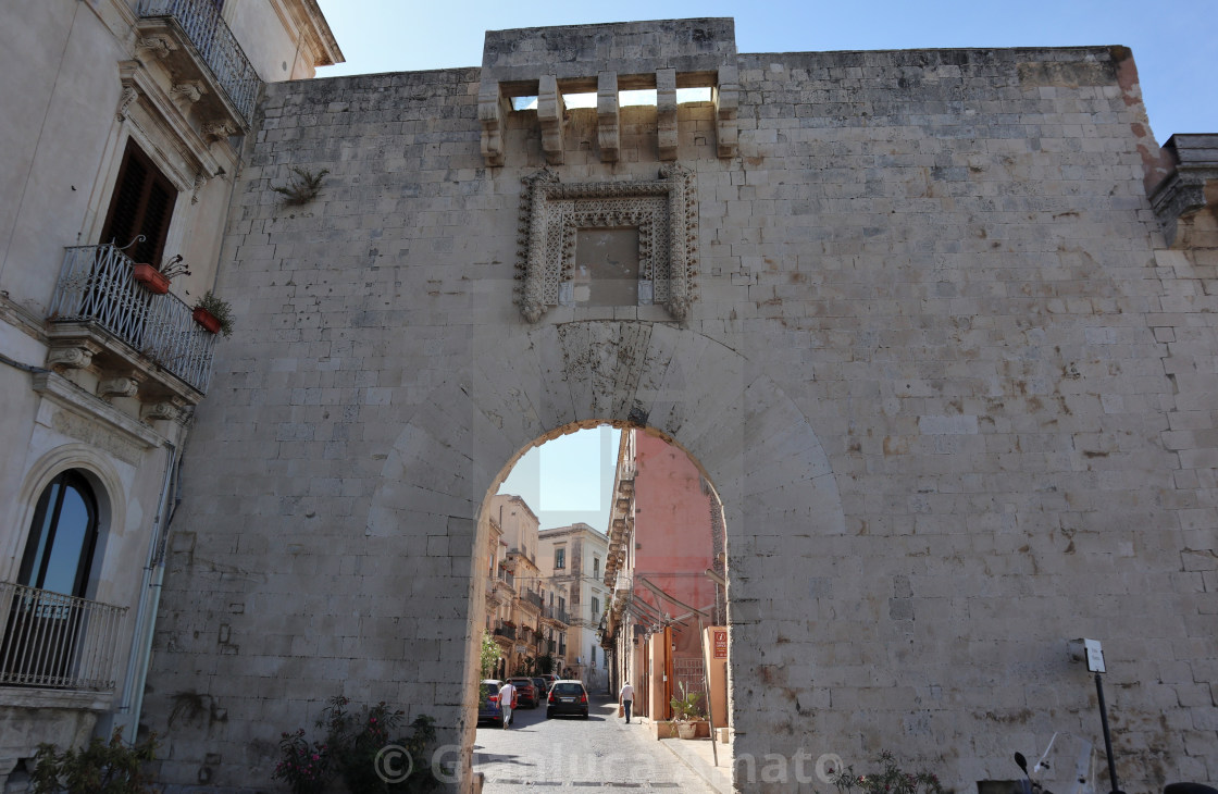 "Siracusa - Porta Marina" stock image