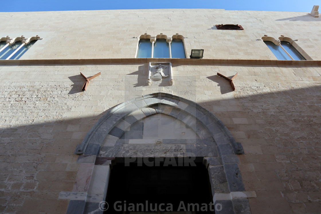 "Siracusa - Facciata di Palazzo Bellomo" stock image