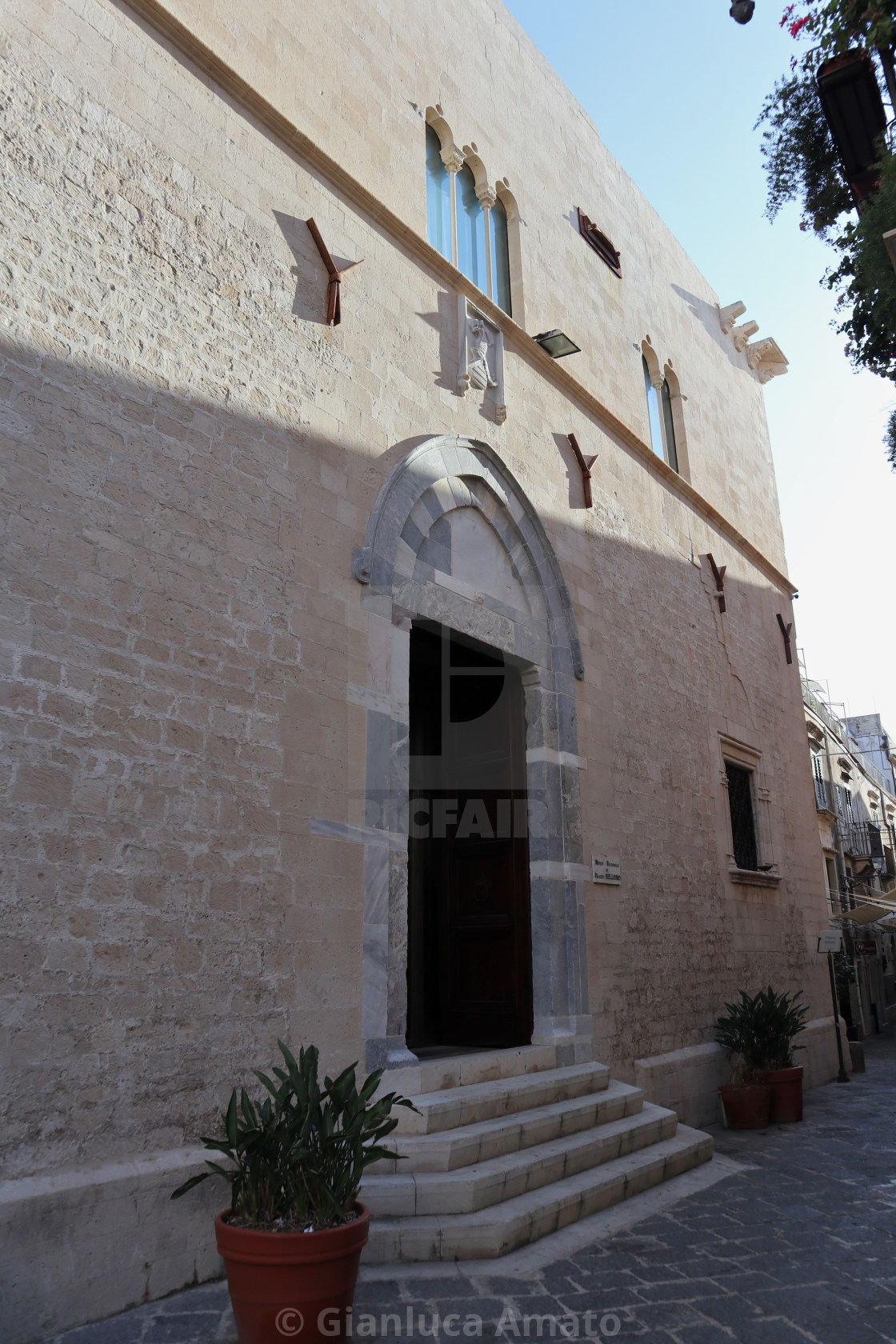 "Siracusa - Museo di Palazzo Bellomo" stock image