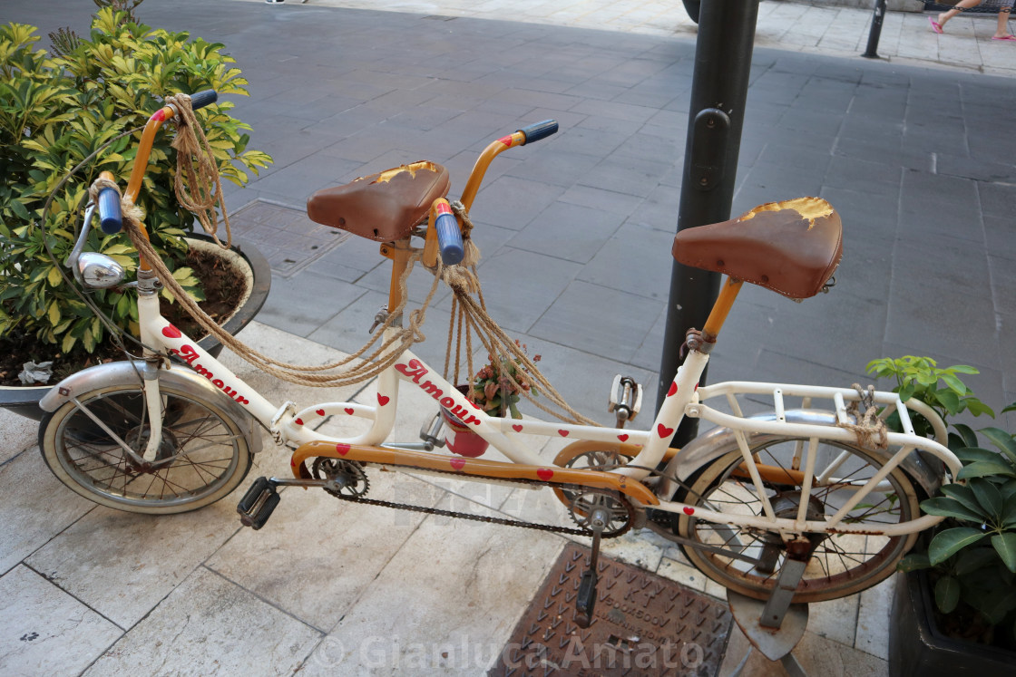 "Siracusa - Tandem mon amour" stock image