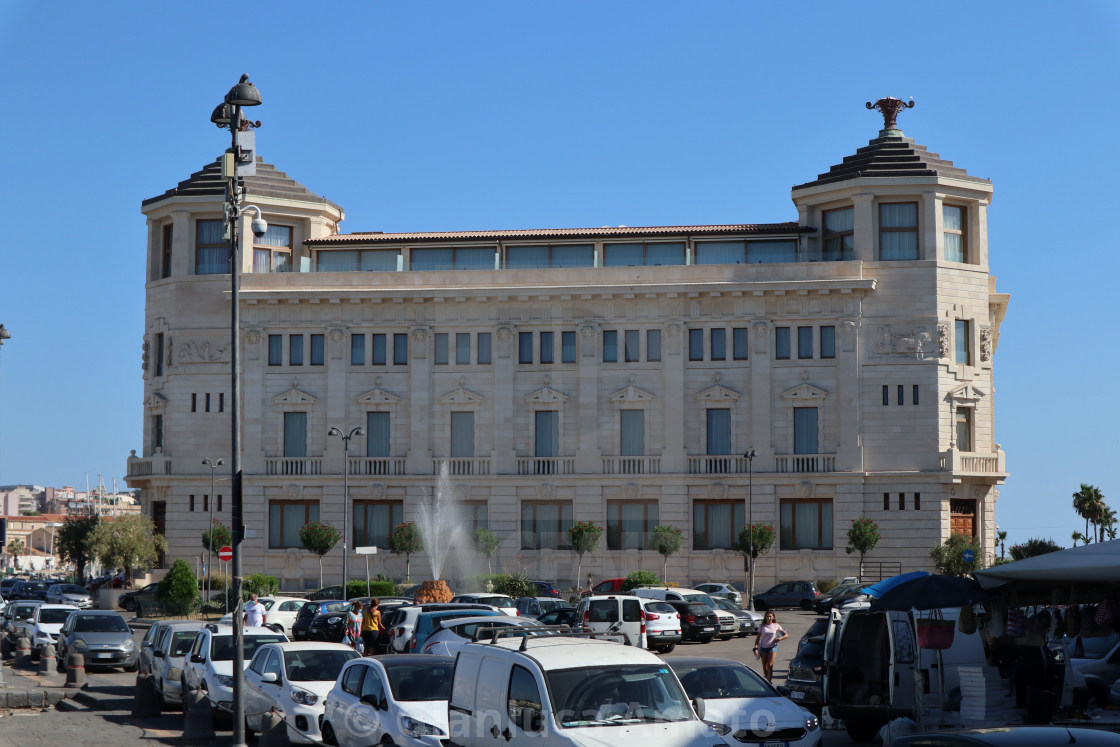 "Siracusa - Ex Palazzo delle Poste" stock image