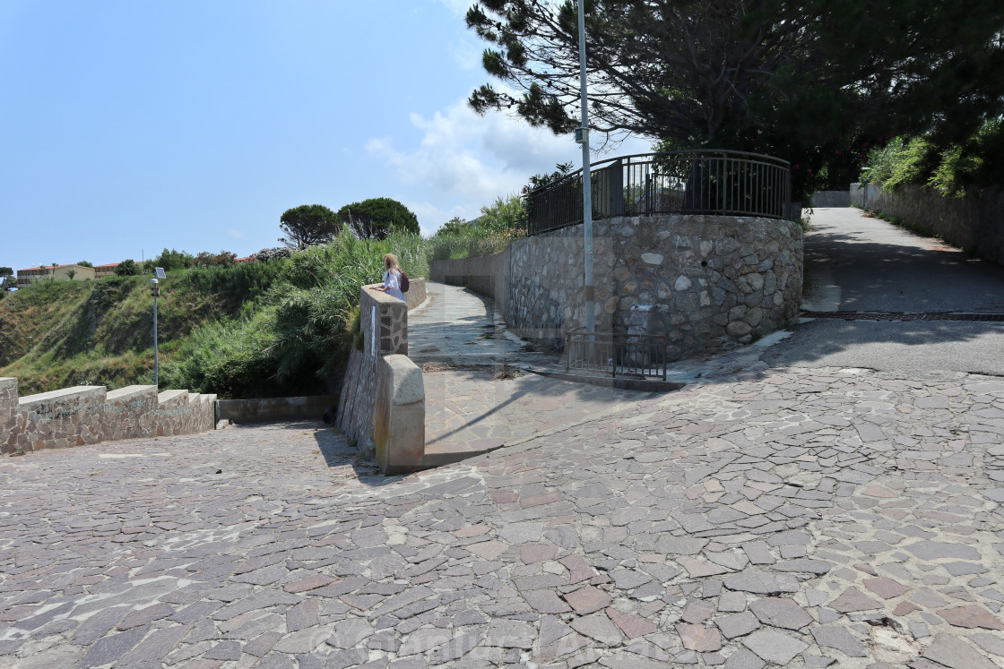 "Parghelia - Sentieri del Belvedere Michelino" stock image