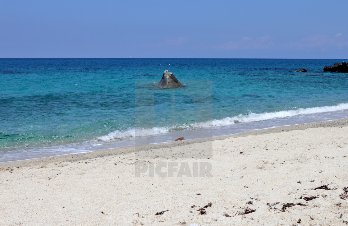 "Parghelia - Spiaggia di Michelino" stock image