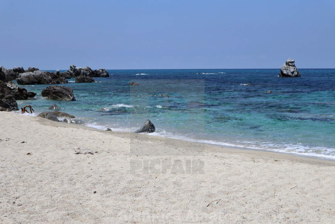 "Parghelia - Spiaggia Michelino" stock image