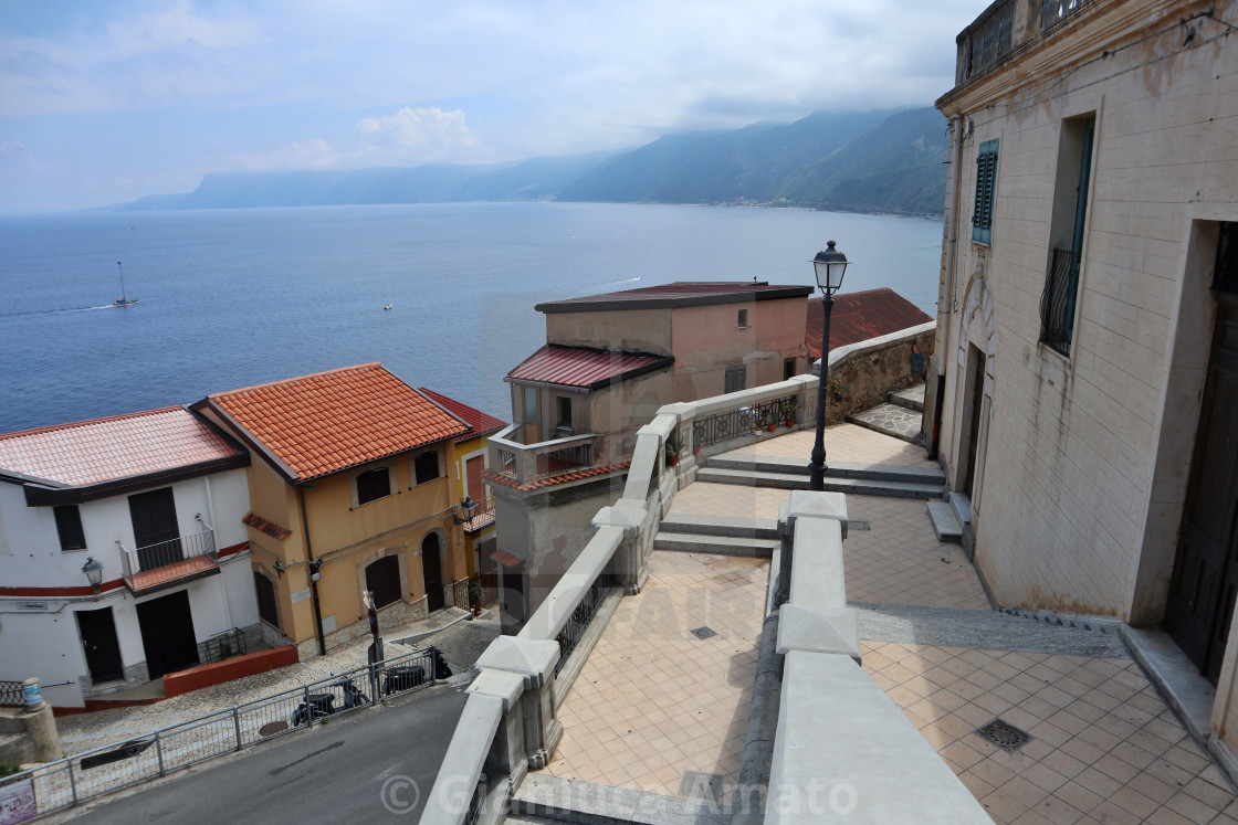 "Scilla - Scorcio di Chianalea dalla scalinata del belvedere" stock image