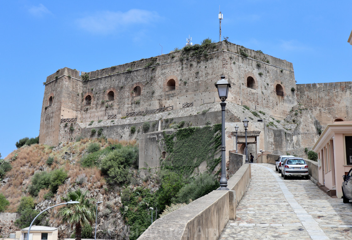 "Scilla - Accesso a Castello Ruffo" stock image