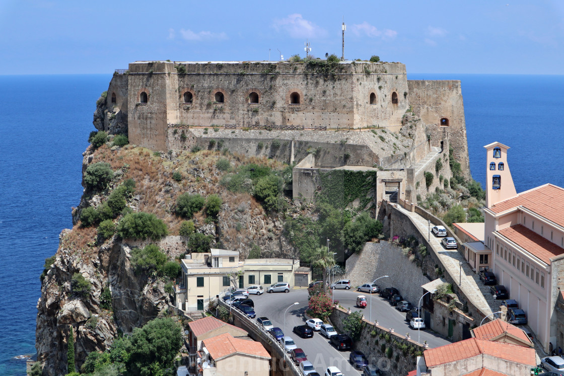 "Scilla - Castello Ruffo dal Belvedere di Piazza San Rocco" by Gianluca Amato - $3.76 "Scilla - Castello Ruffo dal Belvedere di Piazza San Rocco" stock image