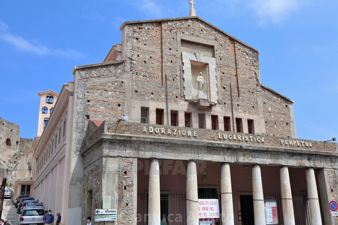 "Scilla - Chiesa della Santissima Immacolata" stock image