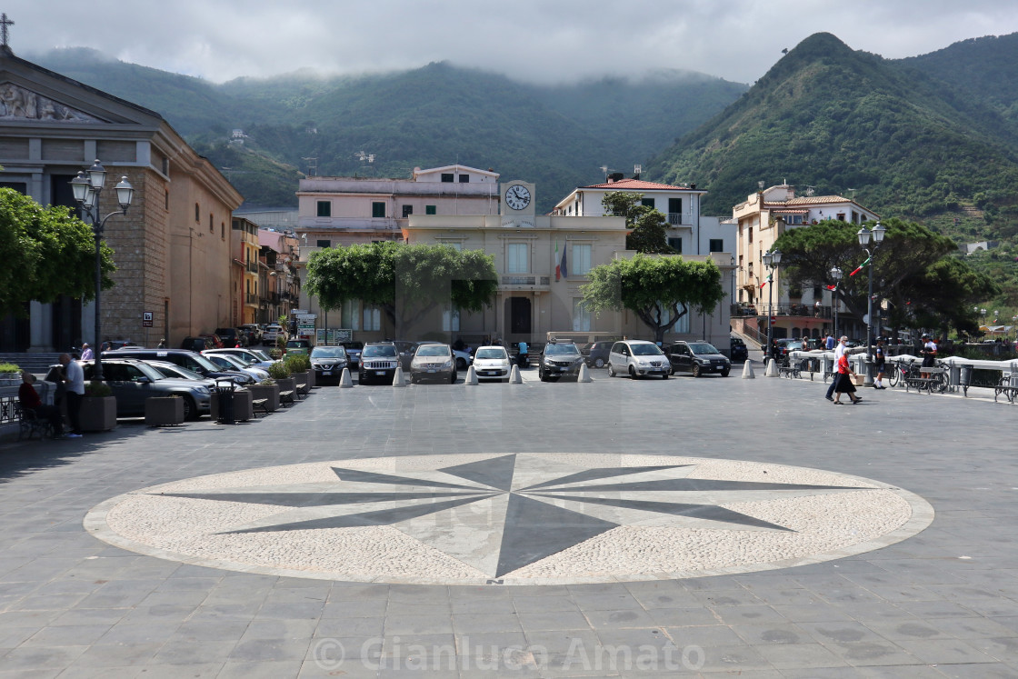 "Scilla - Pavimento di Piazza San Rocco" stock image