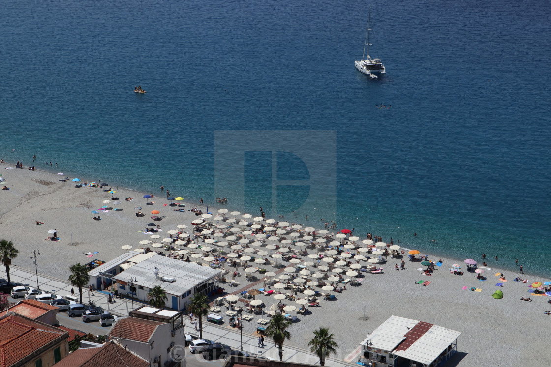 "Scilla - Lido Antares da Via Panoramica" stock image