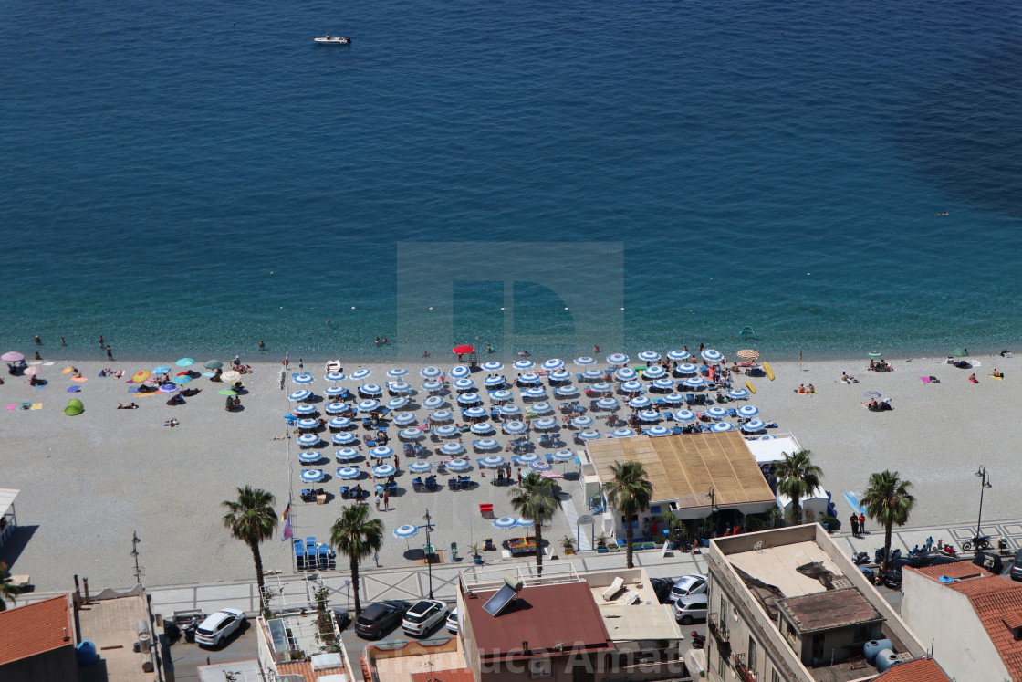 "Scilla - Lido Francesco da Via Panoramica" stock image