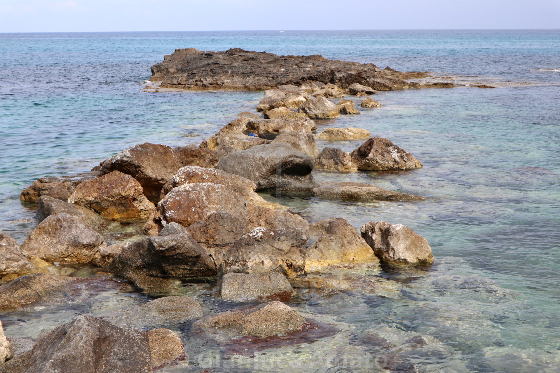 "Tropea - Scogli dei Missaggi" stock image