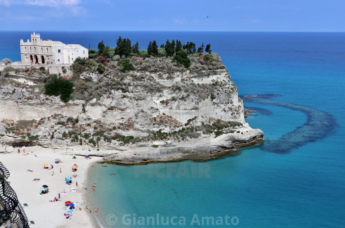 "Tropea - Scorcio dell'Isola Bella dal Belvedere del Corso" stock image