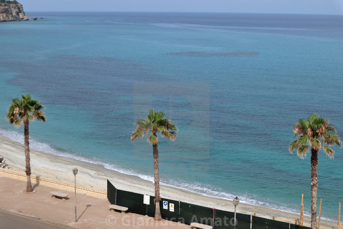 "Tropea - Spiaggia del Convento dalla scalinata" stock image