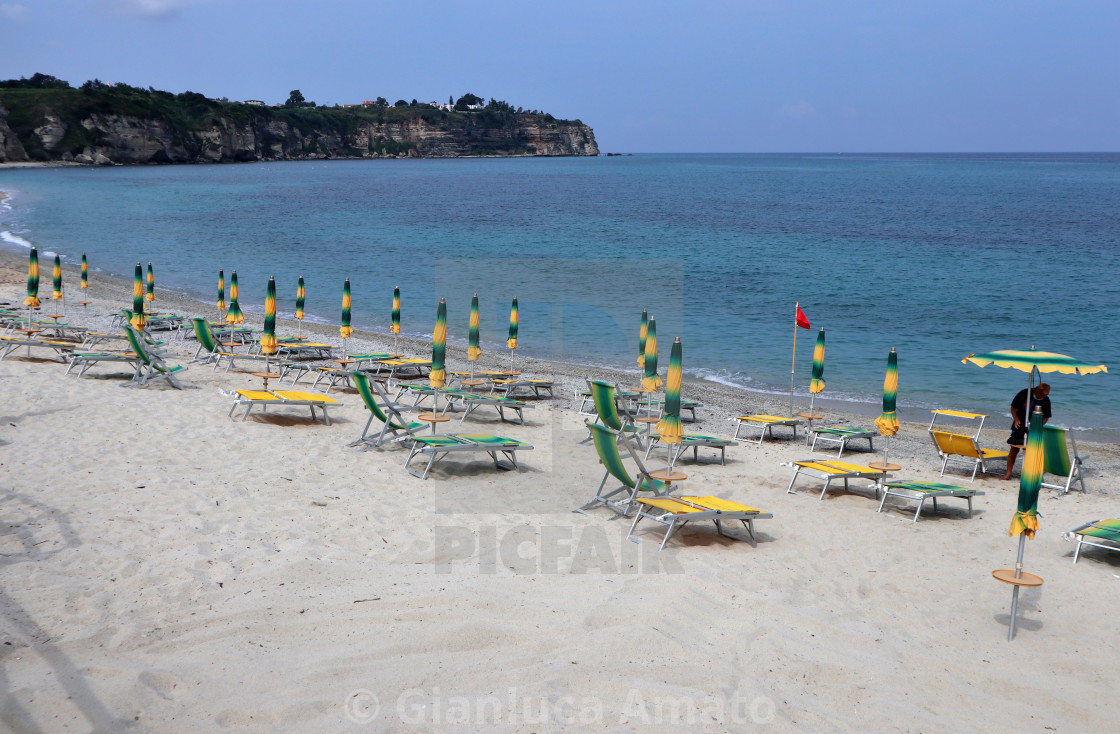 "Tropea - Spiaggia del Convento" stock image