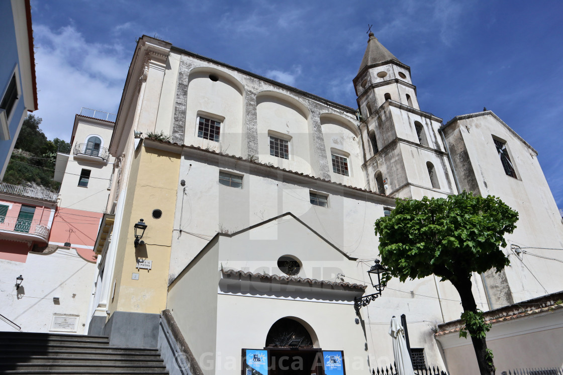 "Cetara - Chiesa di San Pietro Apostolo" stock image