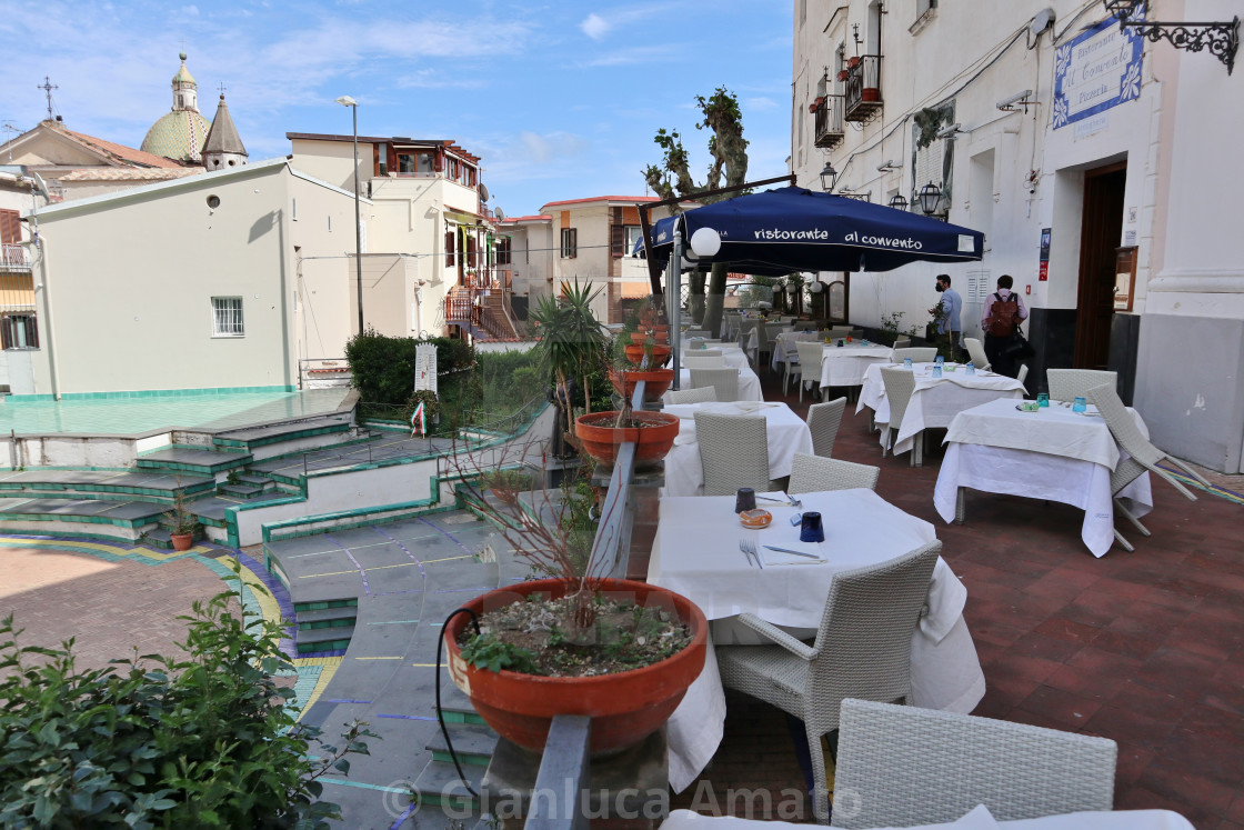 "Cetara - Ristorante al Convento" by Gianluca Amato - $3.69 "Cetara - Ristorante al Convento" stock image