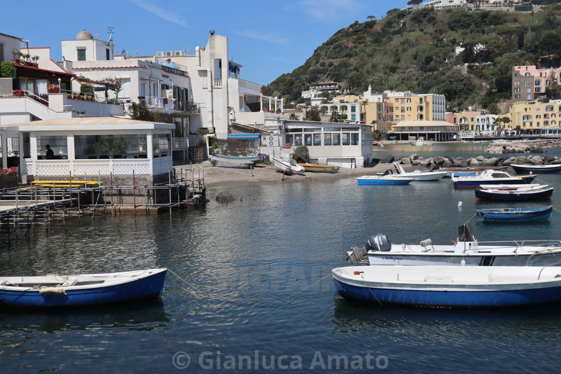 "Lacco Ameno - Barche al porto turistico" stock image