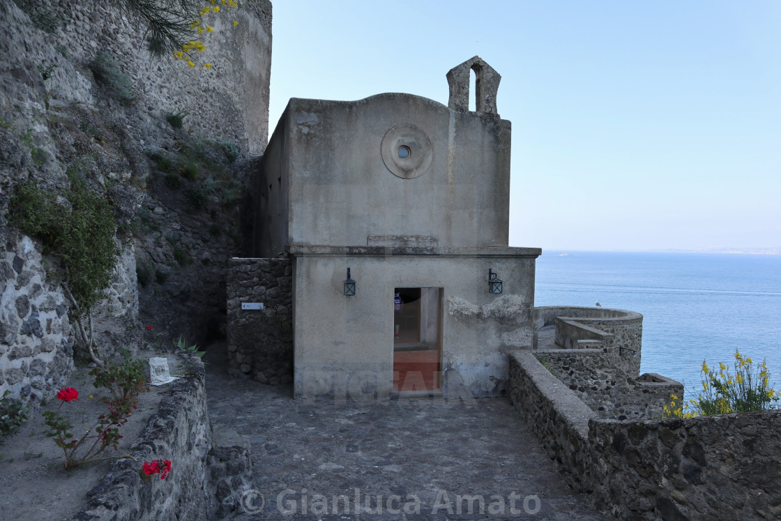 "Ischia - Chiesa di Santa Maria dell'Ortodontico al Castello Aragonese" stock image