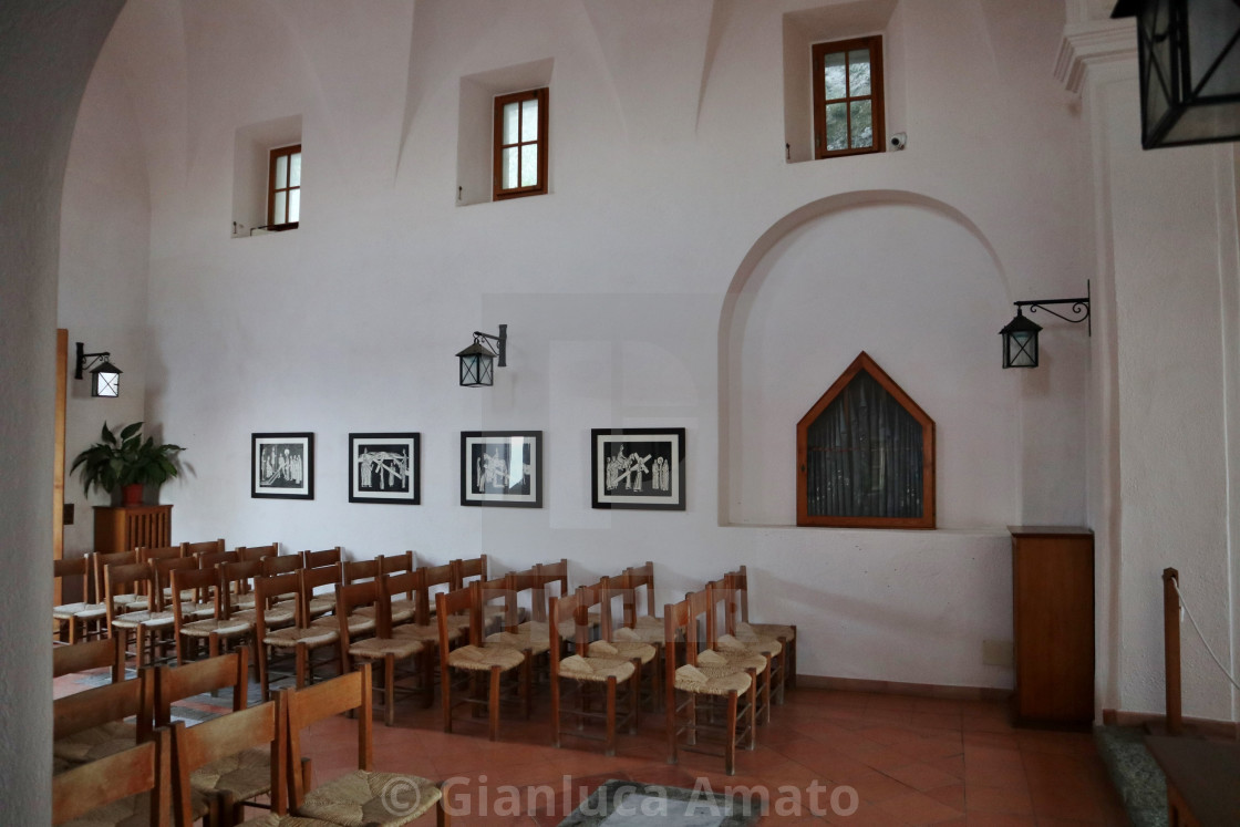 "Ischia - Interno della Chiesa di Santa Maria dell'Ortodontico" stock image