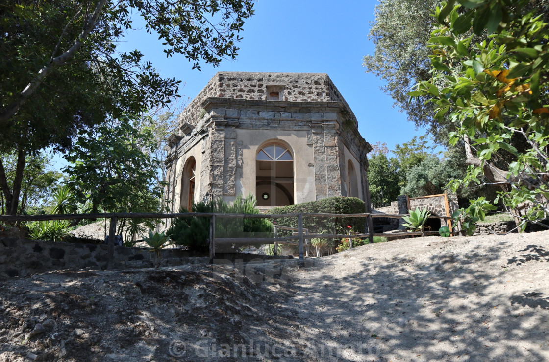 "Ischia - Chiesa di San Pietro a Pantaniello al Castello Aragonese" stock image