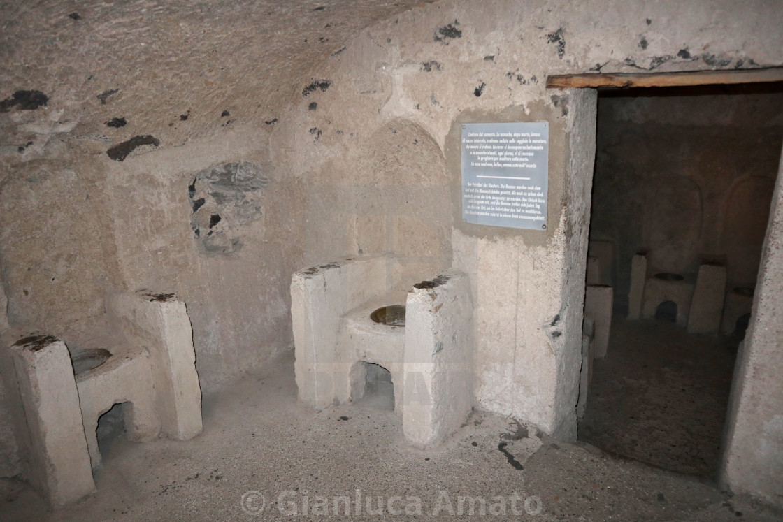 "Ischia - Cimitero del Convento al Castello Aragonese" stock image