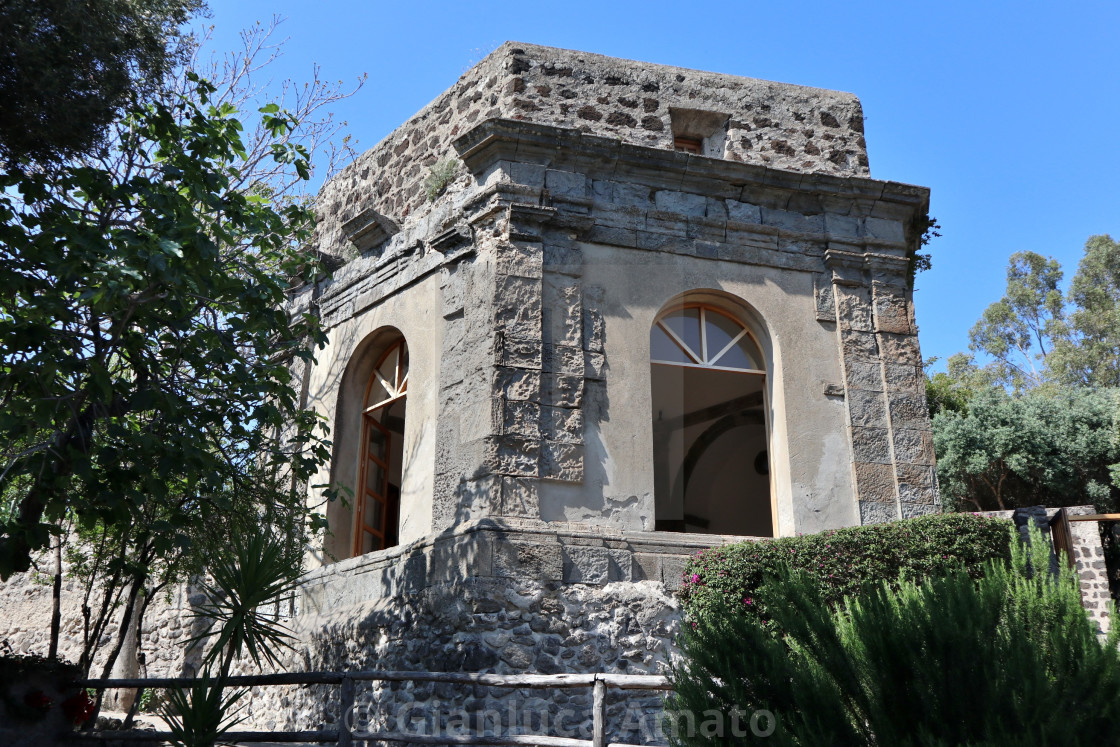 "Ischia - Chiesa San Pietro a Pantaniello al Castello Aragonese" stock image