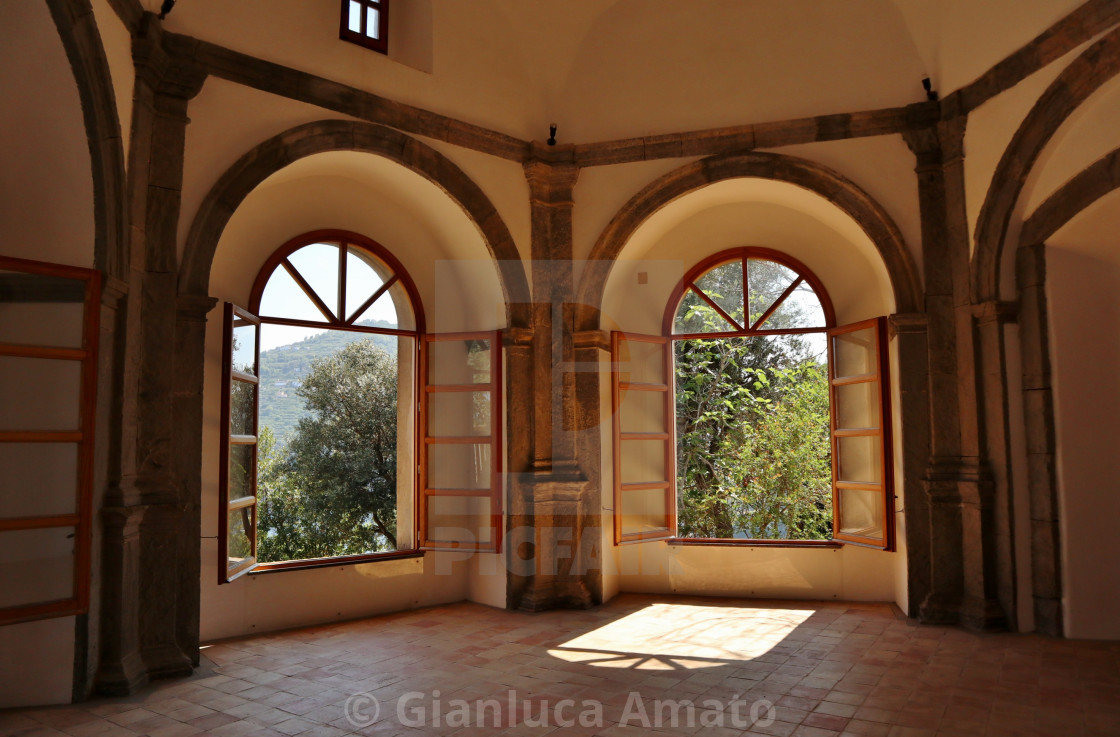 "Ischia - Interno della Chiesa di San Pietro a Pantaniello al Castello Aragonese" stock image