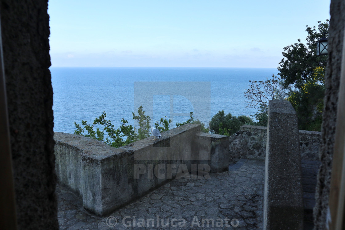 "Ischia - Scorcio dalla Chiesa di Santa Maria dell'Ortodontico" stock image