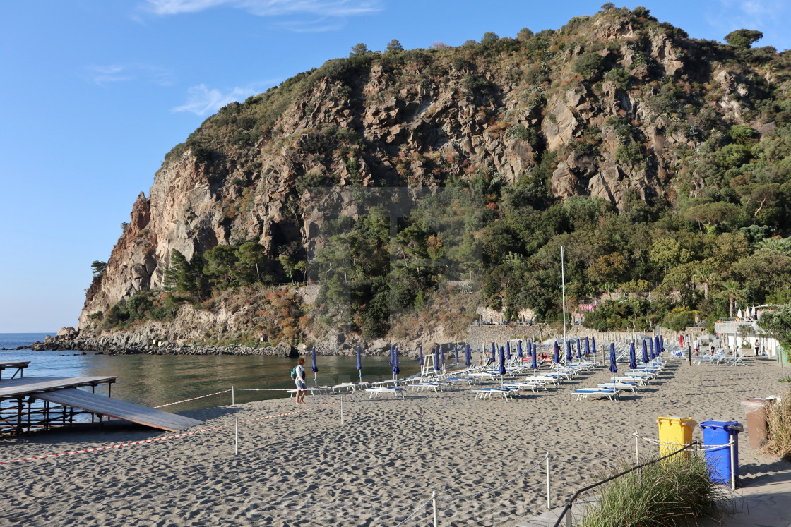 "Ischia - Spiaggia San Montano" stock image