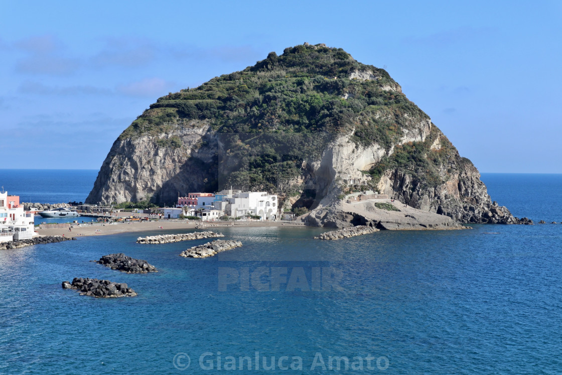 "Ischia - Isola di Sant'Angelo" stock image