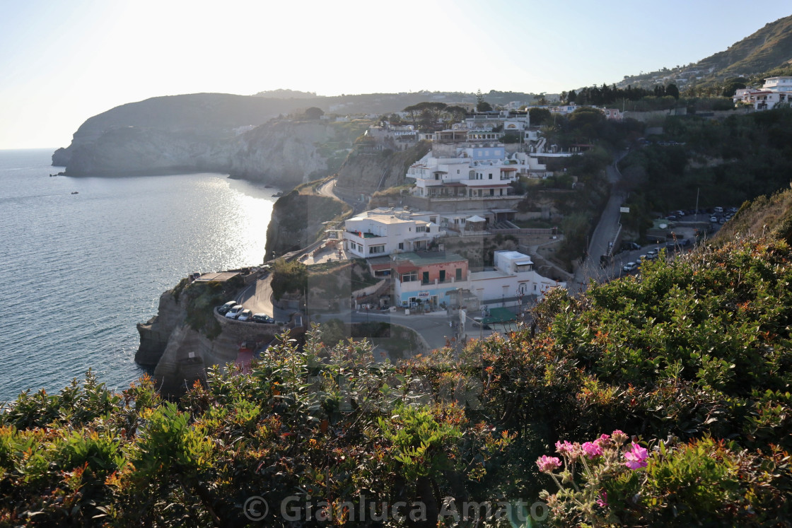 "Sant'Angelo d'Ischia - Panorama da via Cava Mare" stock image