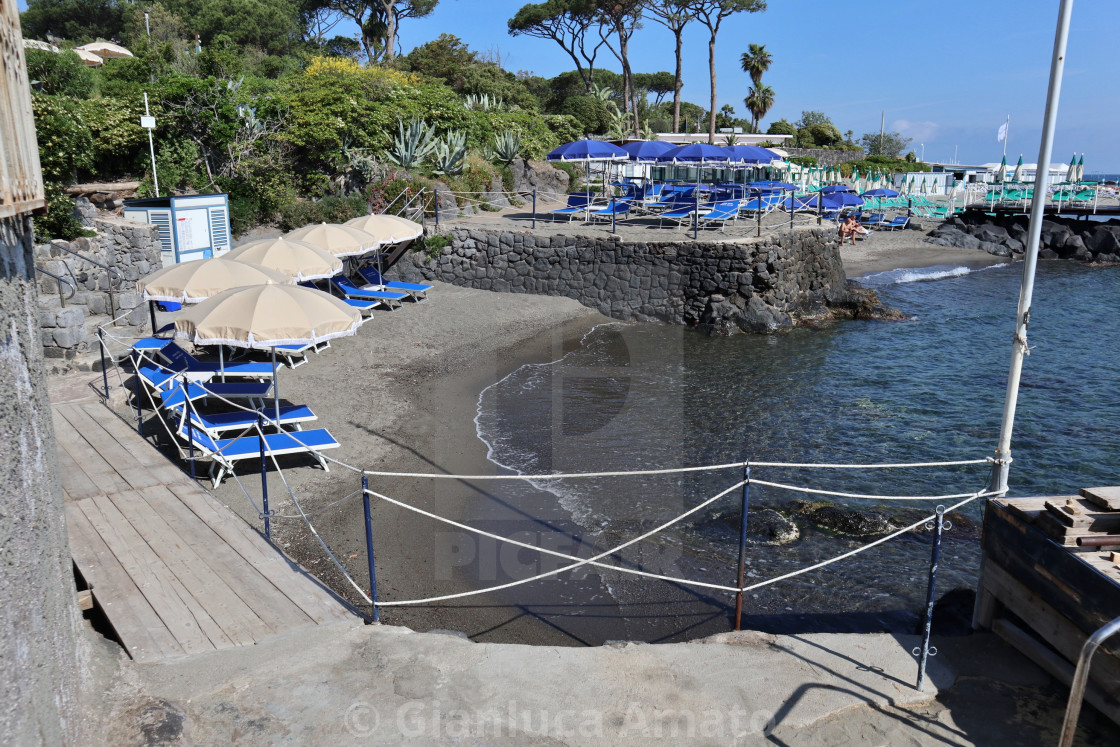 "Ischia - Lido a Punta Molino" stock image