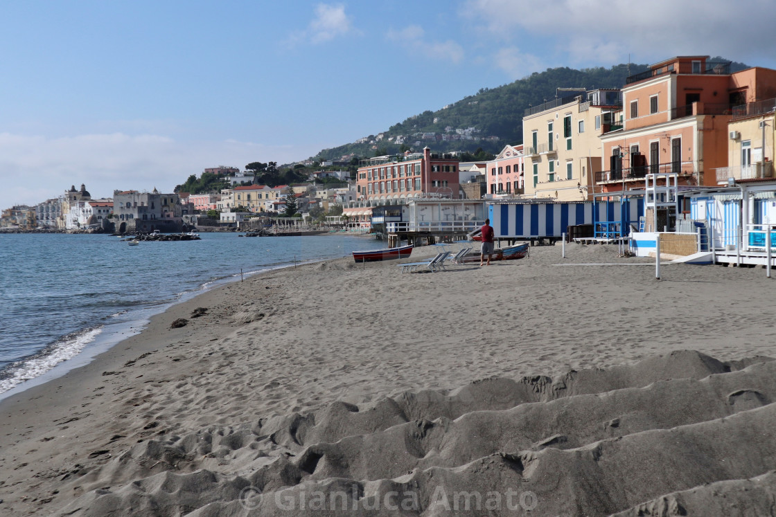 "Ischia - Spiaggia dei Pescatori" stock image