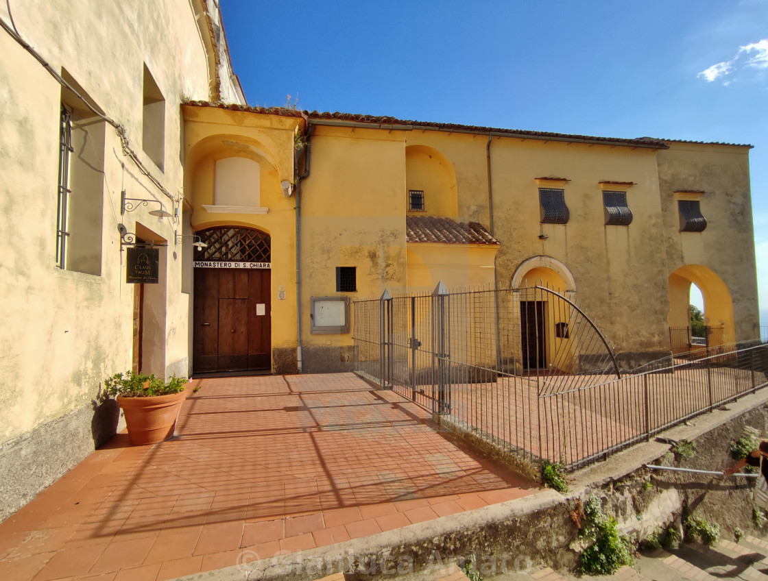 "Ravello - Monastero di Santa Chiara in Via Santa Chiara" stock image