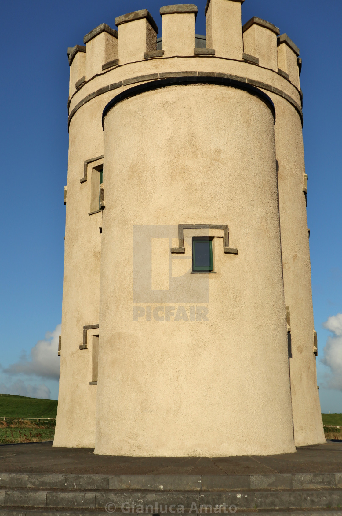 "Liscannor – Torre O'Brien al tramonto" stock image