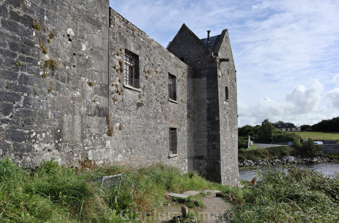 "Kinvara – Scorcio del Castello di Dunguaire" stock image