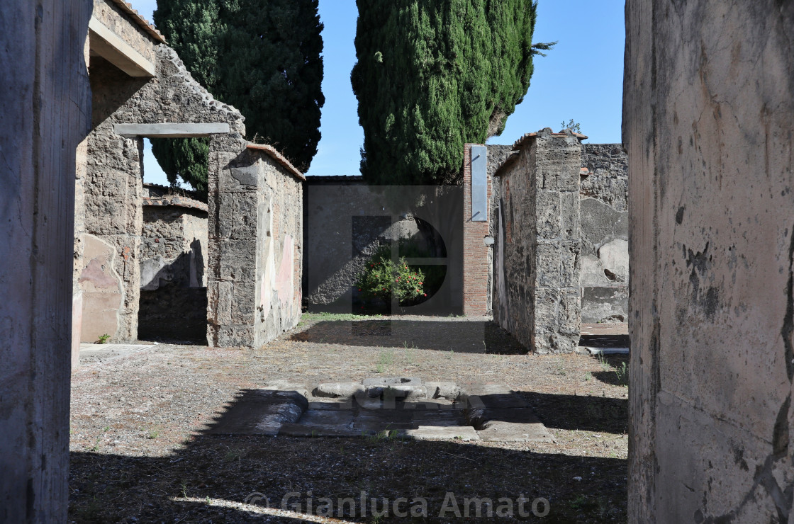 "Pompei - Casa del Chirurgo" stock image