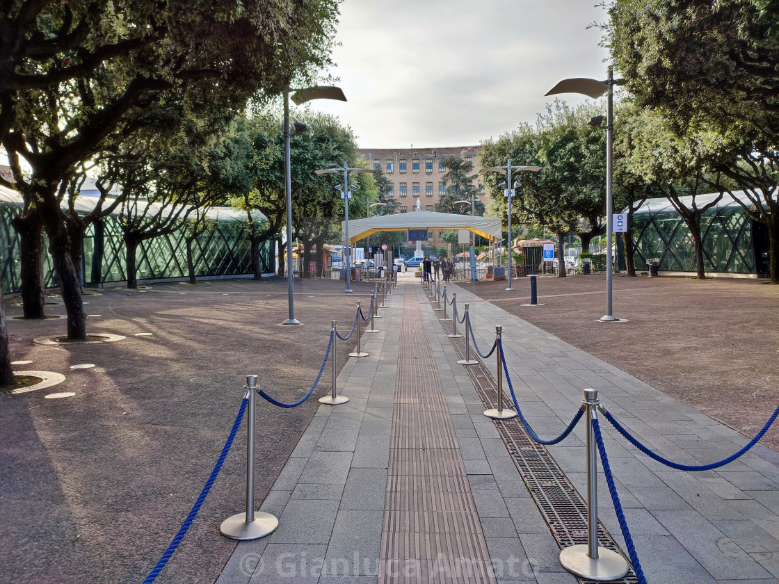 "Pompei - Ingresso di Piazza Immacolata" stock image