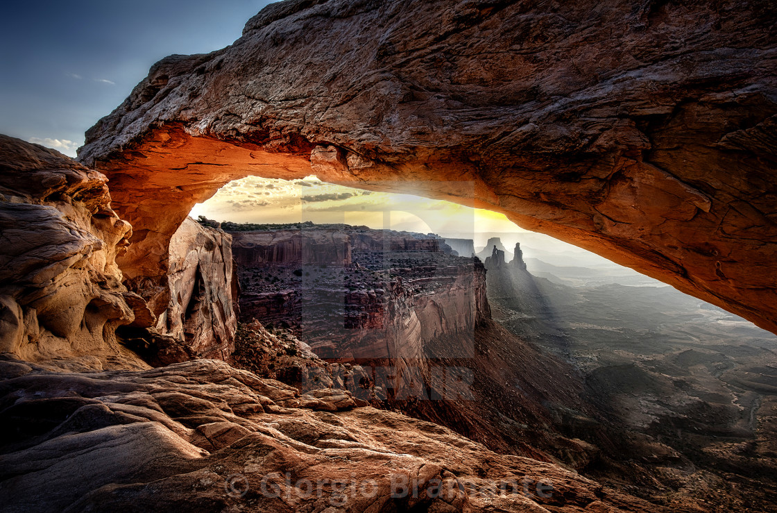 "The Mesa Arch" by Giorgio Bramante - $61.76 "The Mesa Arch" stock image