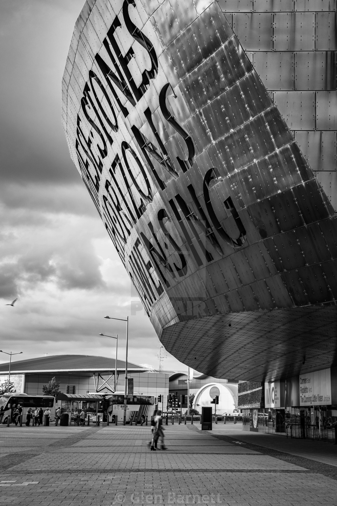 "Cardiff Bay" stock image