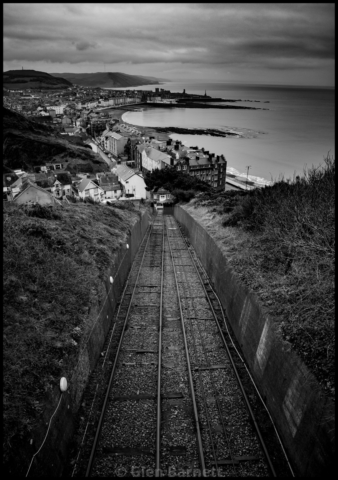 "The Rail Track" stock image