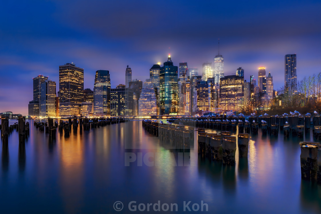 "Lower Manhattan" stock image