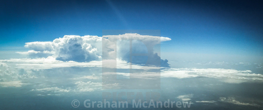 "Storm clouds building" stock image