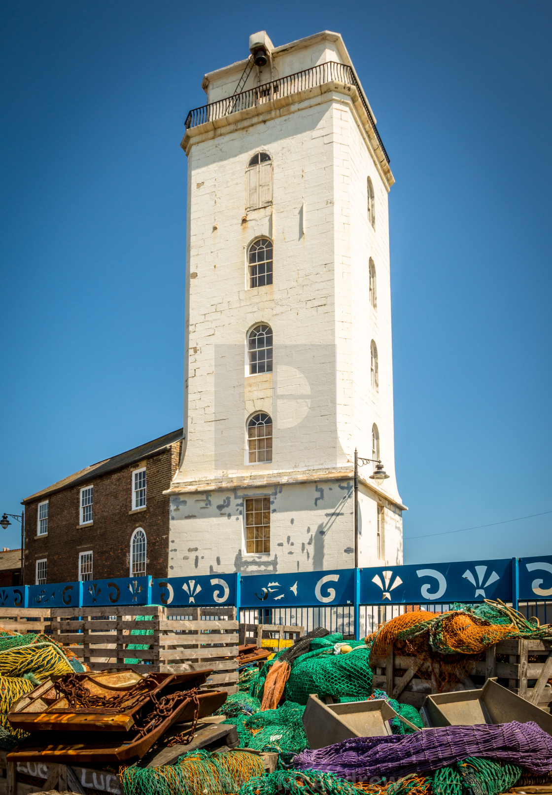 "The New Low Light , North Shields ,Tyne and Wear,United Kingdom." stock image